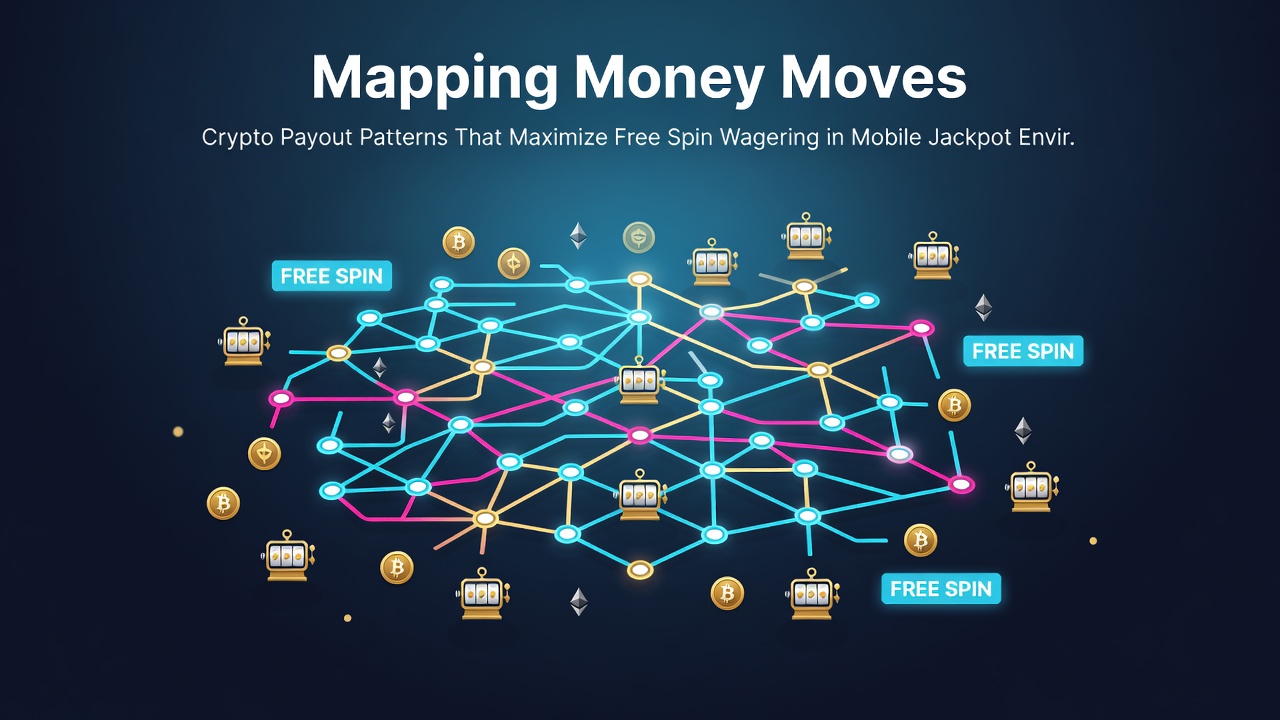 Mobile screen showing layered crypto wallet interfaces overlaid on jackpot slot reels during active free spin sequences