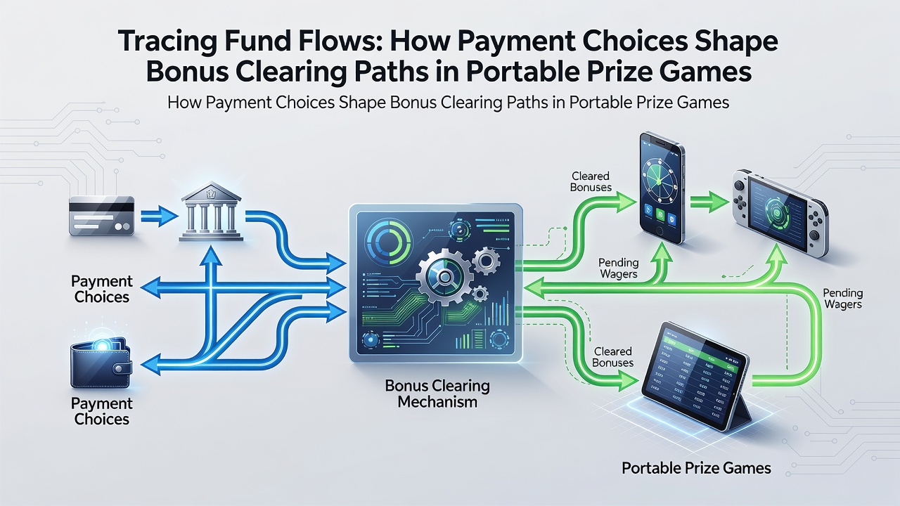Flowchart illustrating how different payment types influence bonus clearing timelines in mobile gaming platforms